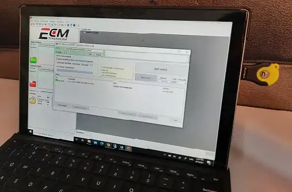 “ECM Titanium“ is the remapping software